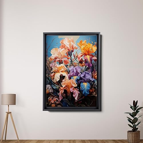 Miniatura 3 de Provence Blooms, Acrylic Iris Prints, Captivating Canvas Wall Art Celebrating the Beauty of Flowers, Canvas, Art Decor