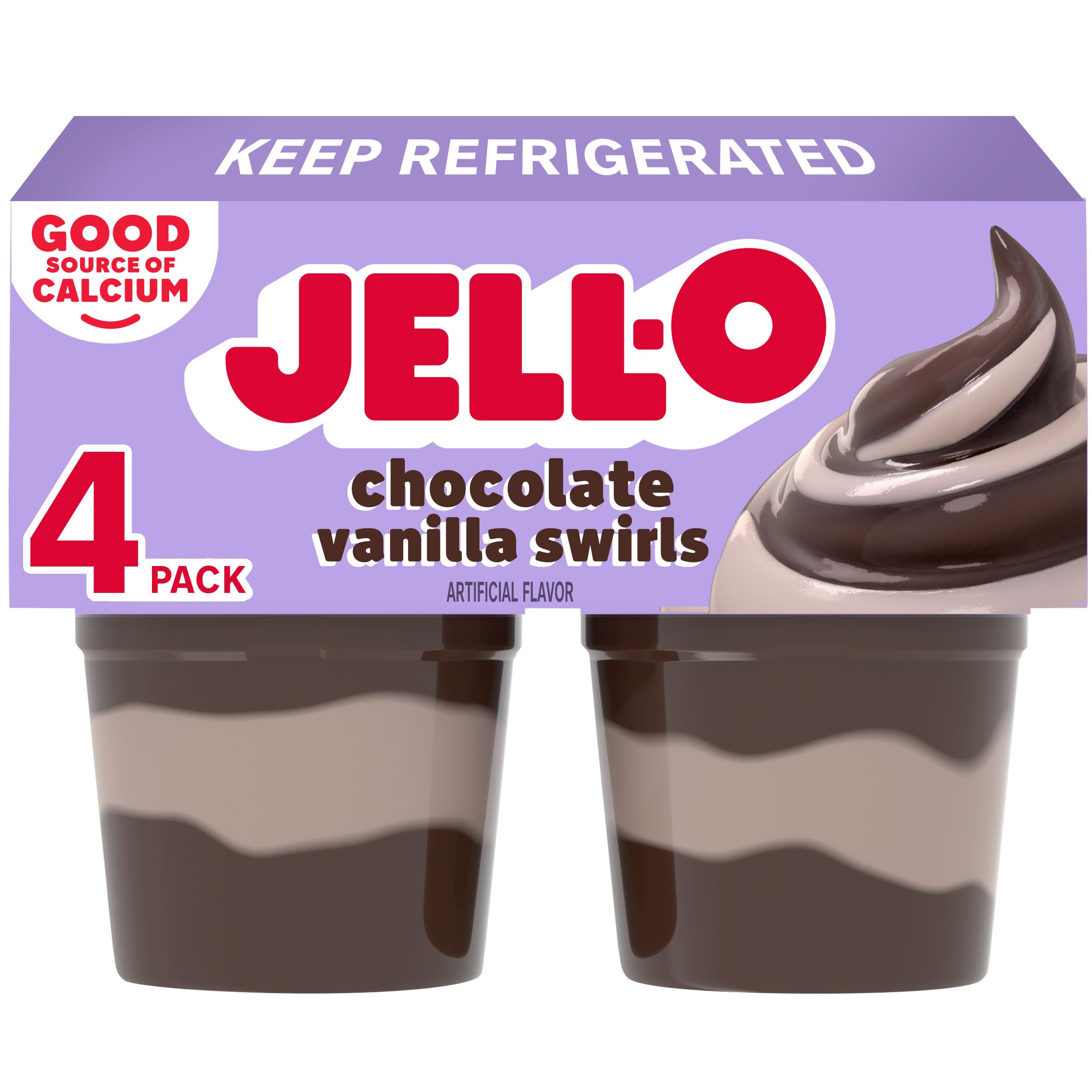 Amazon.com: Jell-O Original Chocolate Vanilla Swirls Artificially