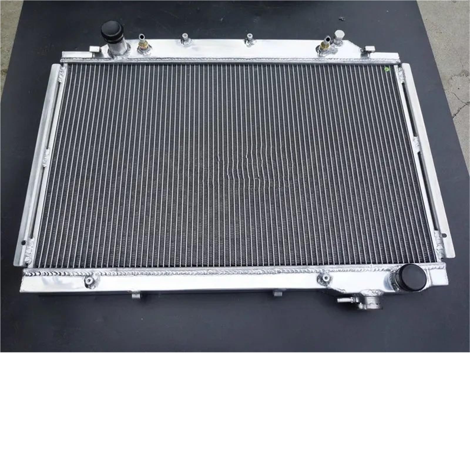 Wentylatory chłodnicy silnika samochodowego Pasuje do Toyota Landcruiser HDJ80 HZJ80 HZJ HDJ 80 AT/MT Auto Manual 3 rzędy 56MM aluminiowa chłodnica chłodzenia silnika