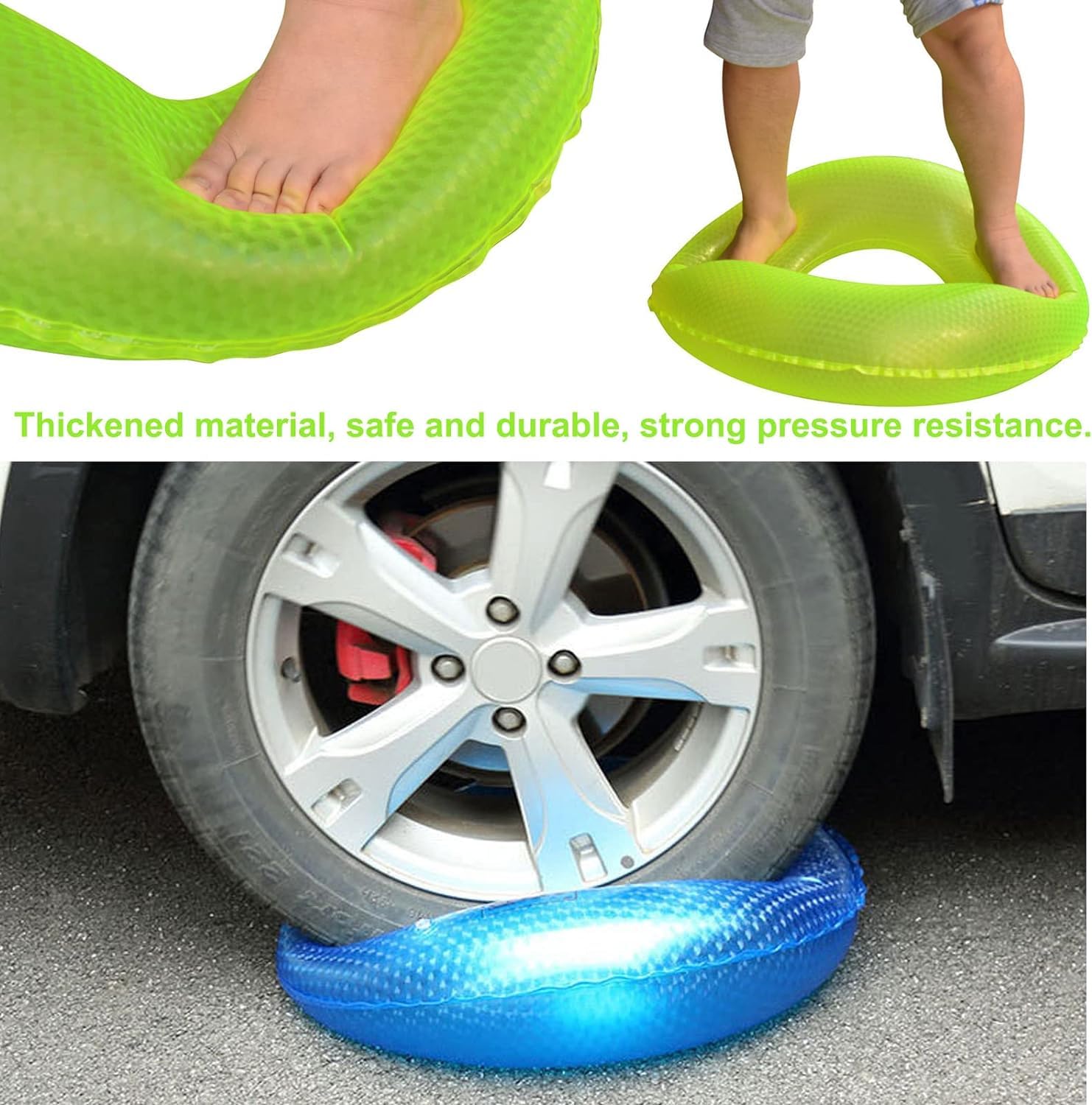 Flotador Anillo De Natación Fluorescente – PVC Antifugas – Para Piscina Y Playa – Adultos Y Niños