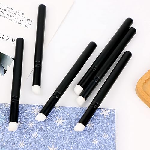 Miniatura 3 de UNIMEIX Dry Brush - Juego de pintura en miniatura para pintura en miniatura, pinceles para mezclar detalles de pasatiempos, pinceles de pintura en