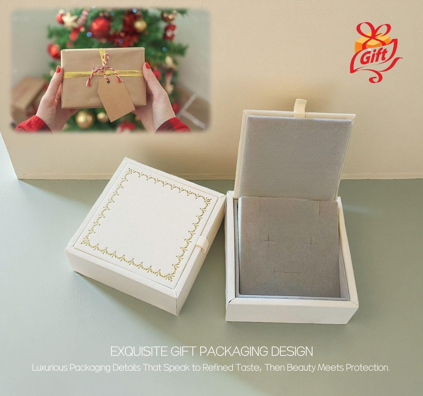 Heart Shape Earrings Necklace Jewelry Set For Women Bride Bridesmaids Bridal Wedding Party Prom Birthday Gift - Image 8