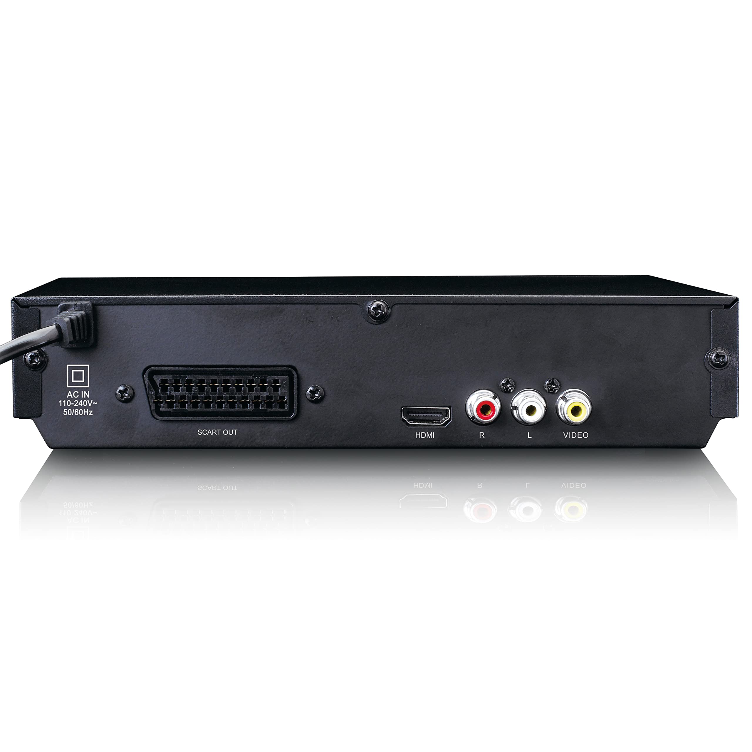 Lenco DVD-120BK - Lettore DVD con HDMI e Scart - Display LED - Telecomando - Riproduce da USB