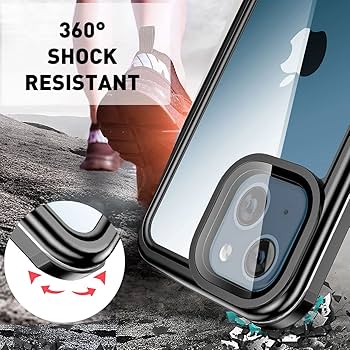 Amazon.com: AICase for iPhone 14 Plus Case Waterproof, Clear