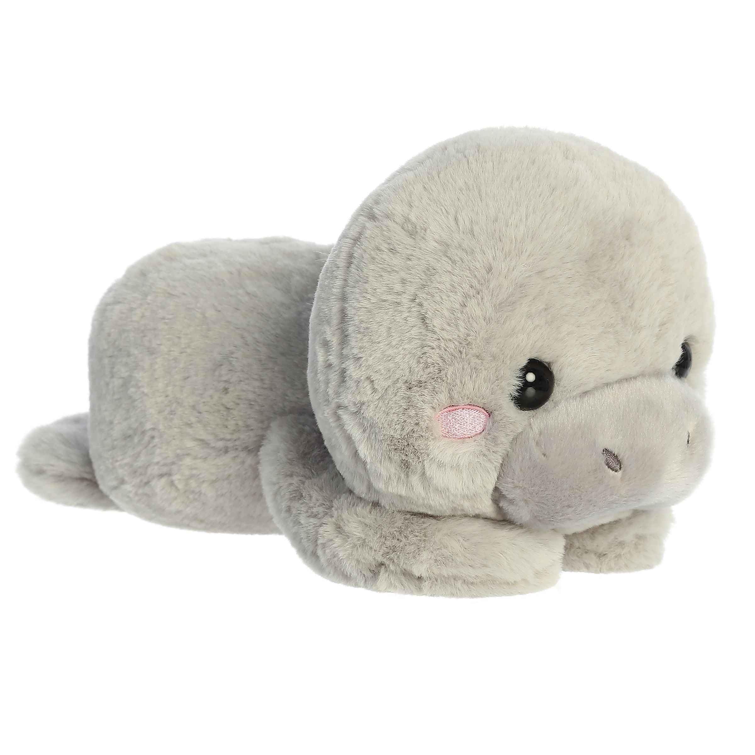 Aurora(r) Playful Too Cute(tm) Millie Manatee(tm) Stuffed Animal - Adorable Characters - Playful Fun - Gray 9 Inches
