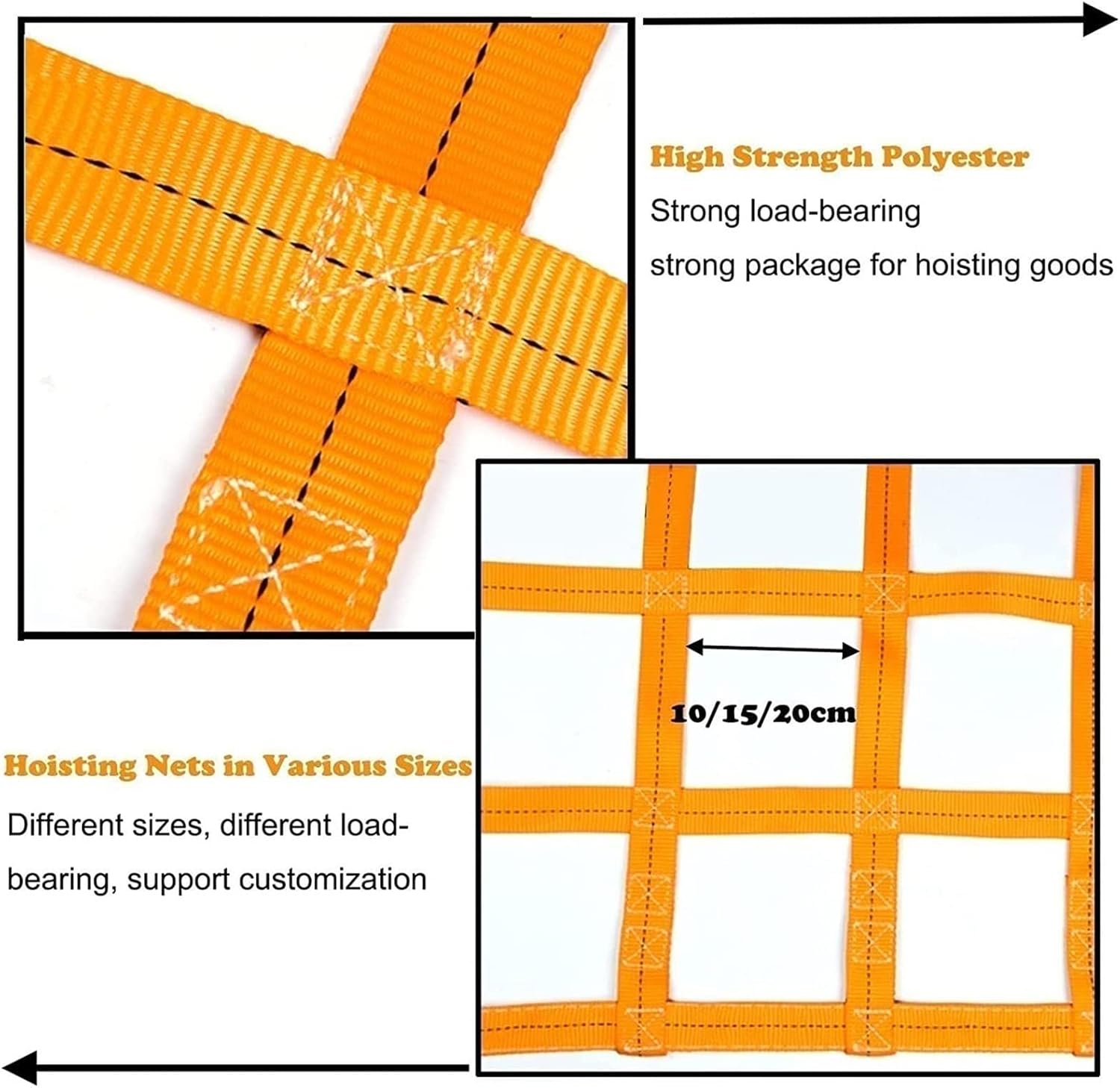 GUODDM Polyester Cargo Lifting Nets Safety Lifting Singapore Ubuy