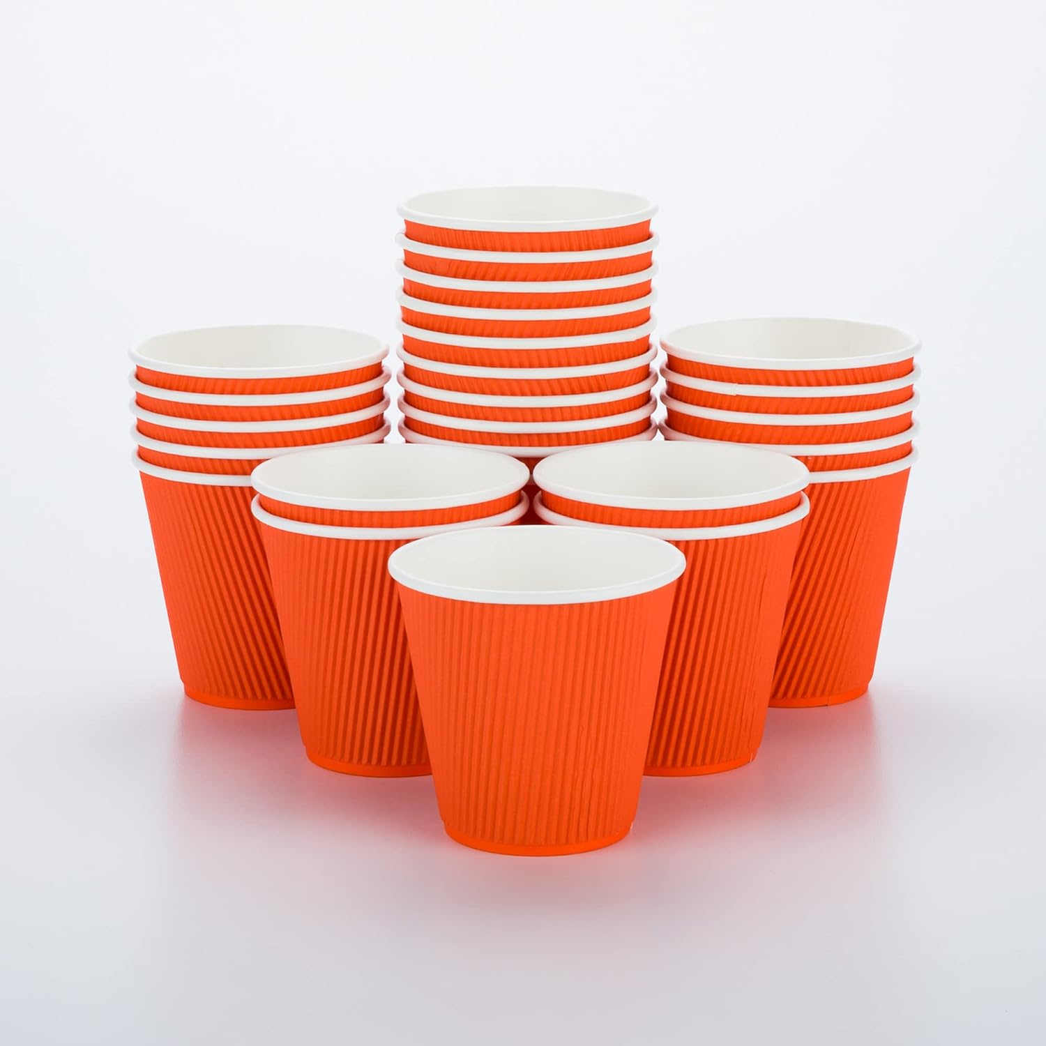 Restaurantware 8 Ounce Disposable Coffee Cups 500 Double