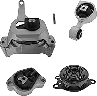 Vista 132 de Conjunto de soportes hidráulicos de motor y transmisión TRQ para Mercedes Benz C280 CLK320 E320