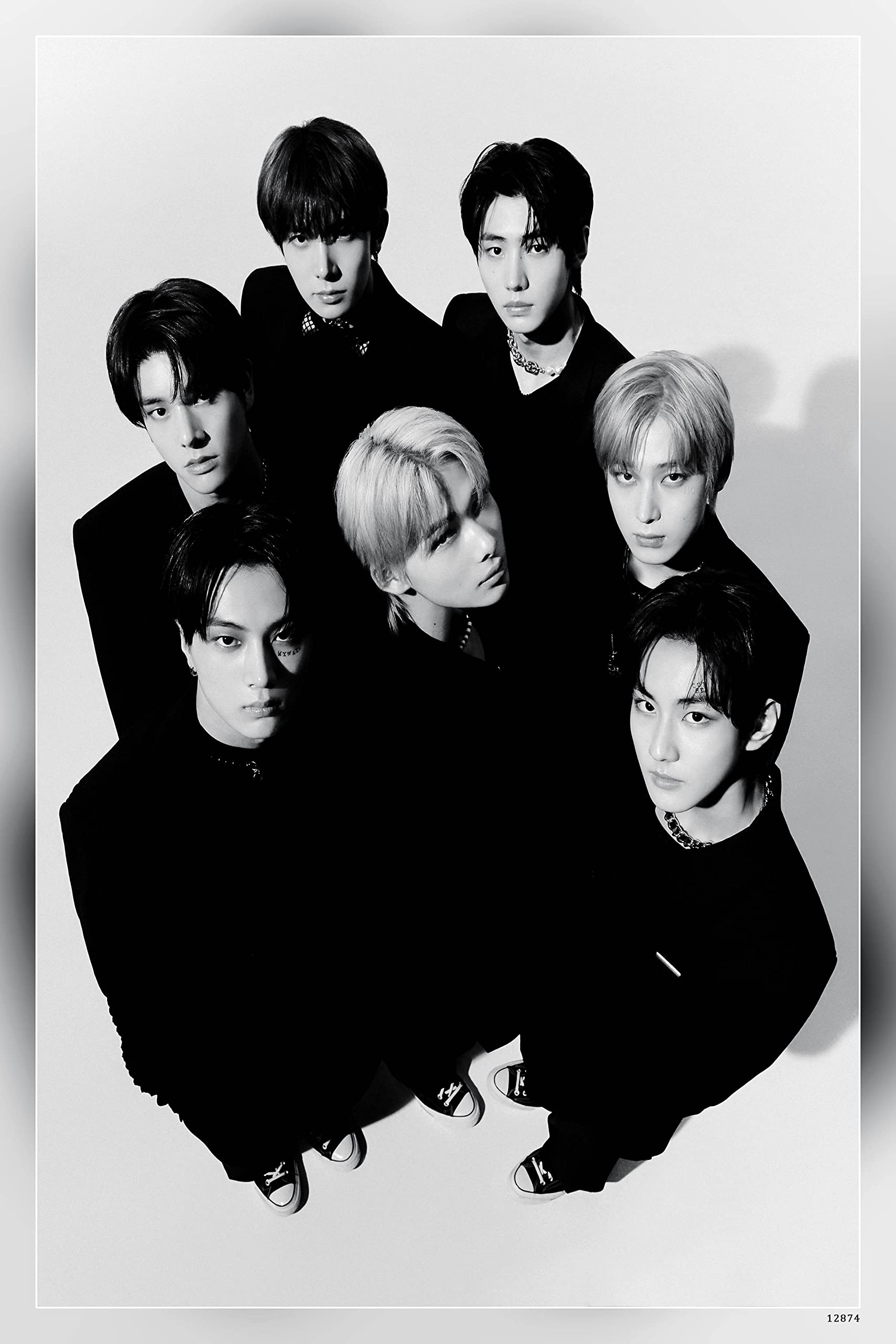 Poster Envy Enhypen K-Pop Boy Band Matte Finish Paper Poster Print
