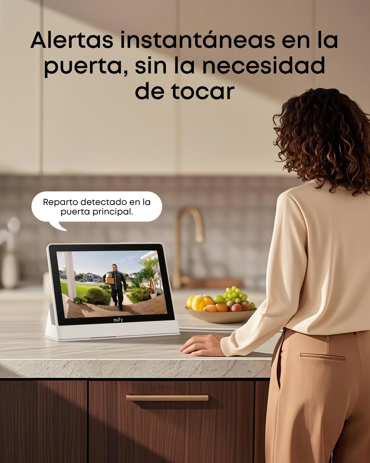 Eufy Smart Display Panel de 8'' Control para el Hogar Compatible con Dispositivos de Seguridad