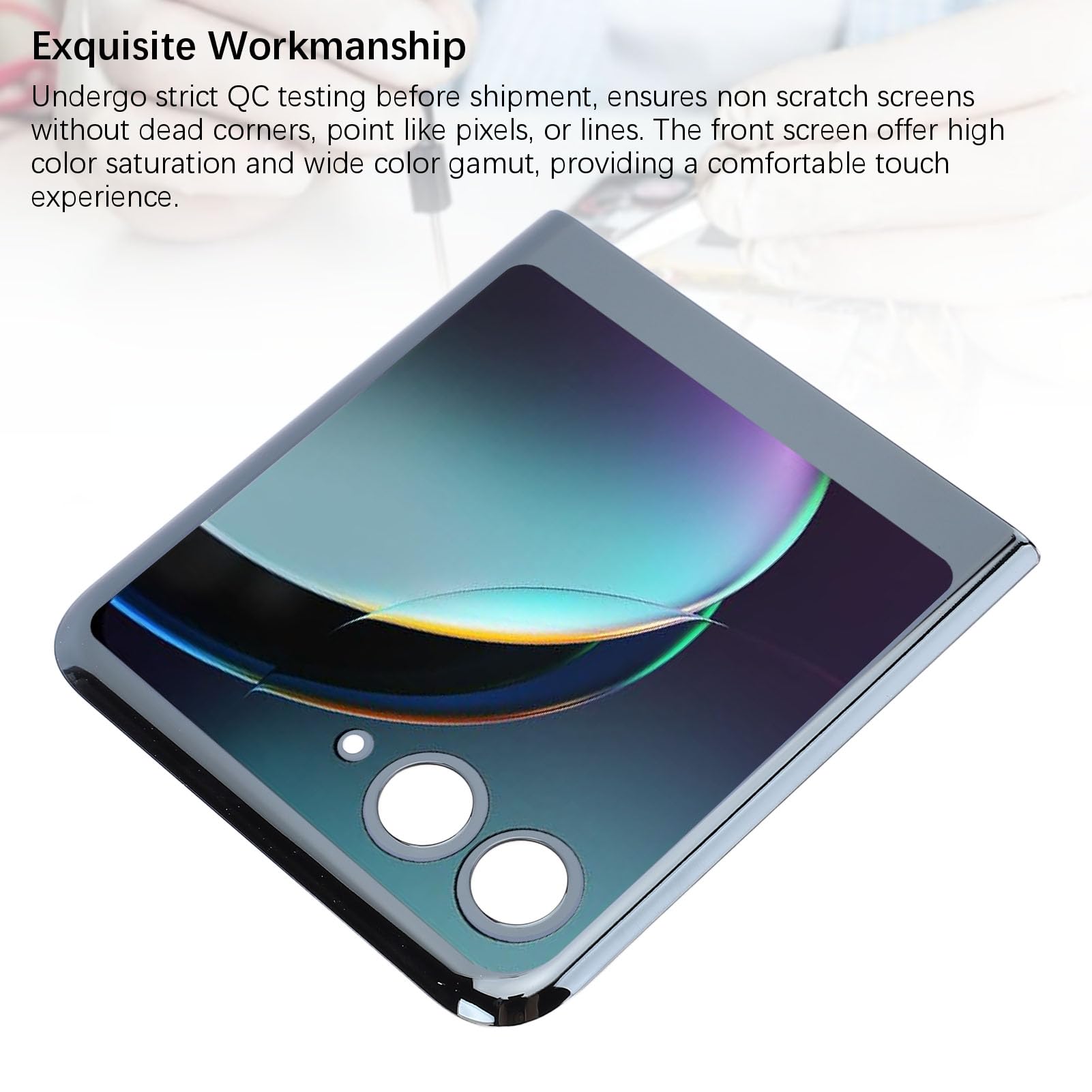 Zunate Display POLED Front da 3,6 Pollici Risoluzione