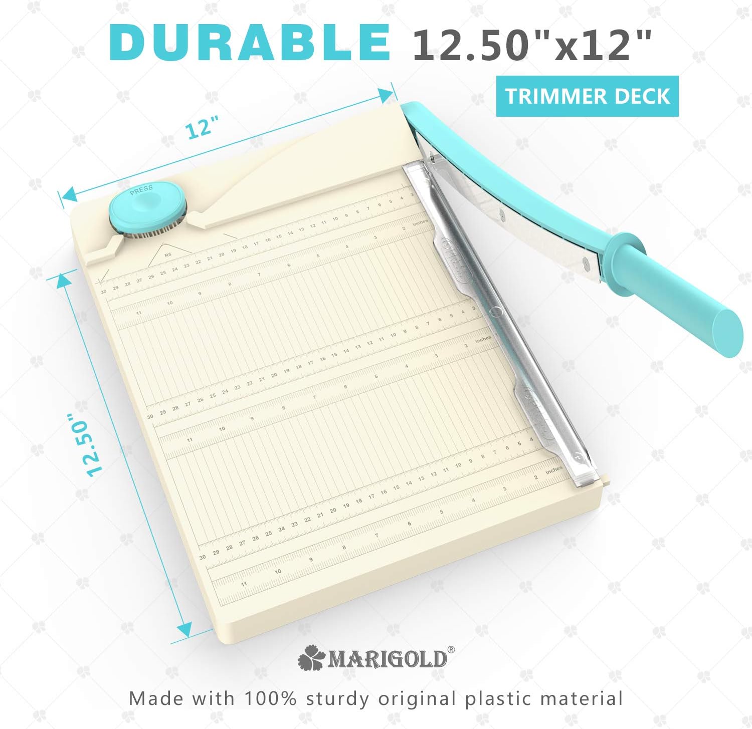 Buy MARIGOLD Paper Cutter Corner Puncher 12 Paper Guillotine 2in1