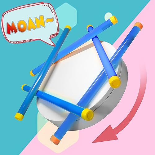 Miniatura 3 de Novelty Place Paquete de 2 máquinas de ruido de tubo de gemido de 16 pulgadas – Divertido emisor de ruido de fiesta para niños y adultos – Juguetes