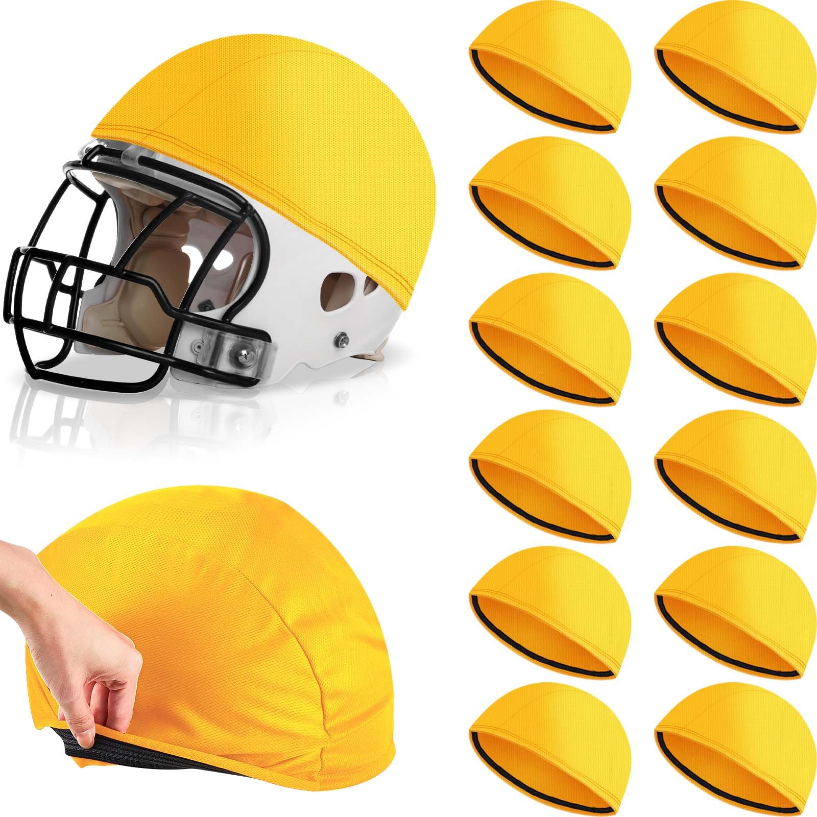 Ramede 12 Pcs Football Helmet Scrimmage Cover