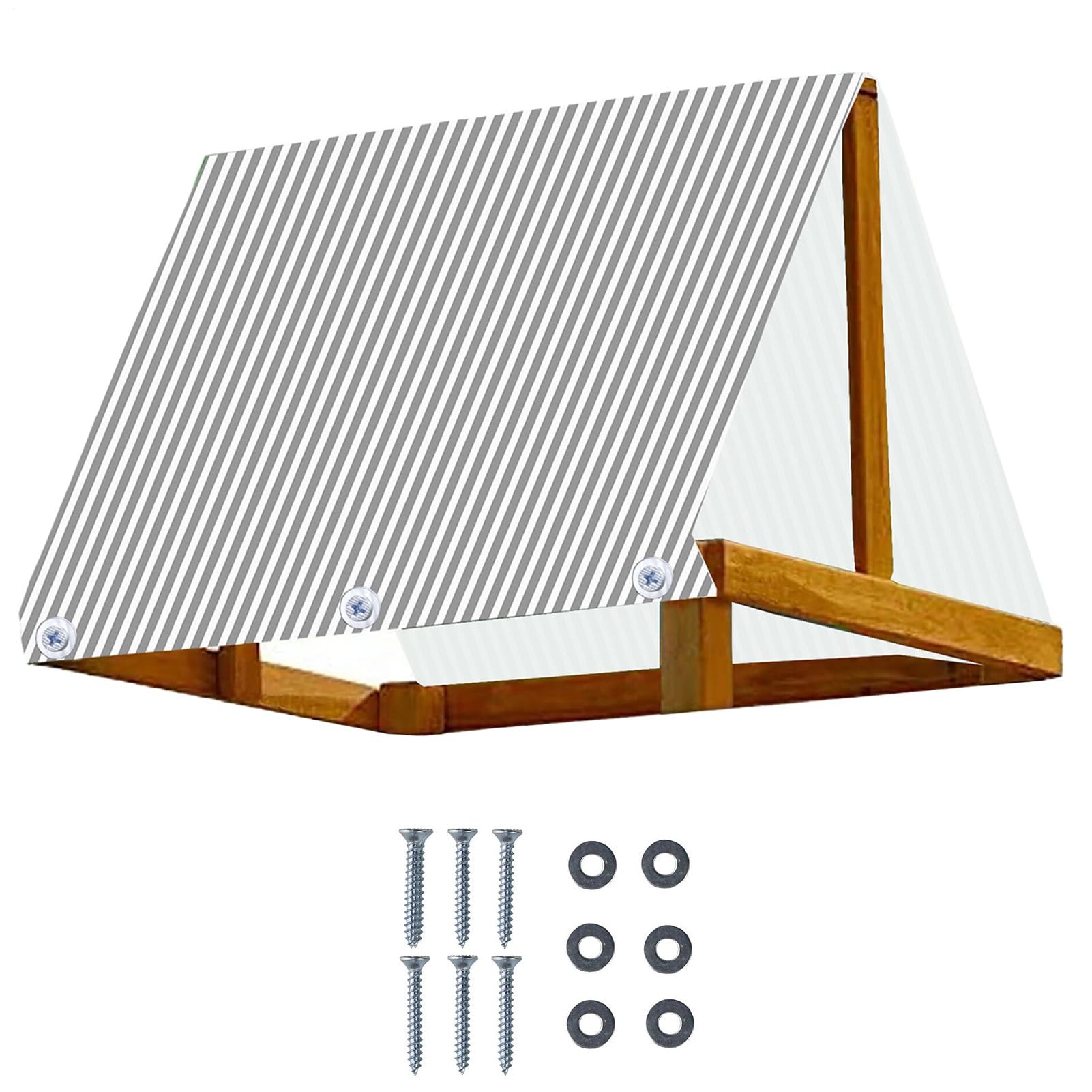 Tettoia di ricambio per altalena, impermeabile, 100 x 228 cm, rivestimento in PVC, gazebo, pergolato, accessorio per cortile, patio, parasole, picnic, all'aperto, , relax