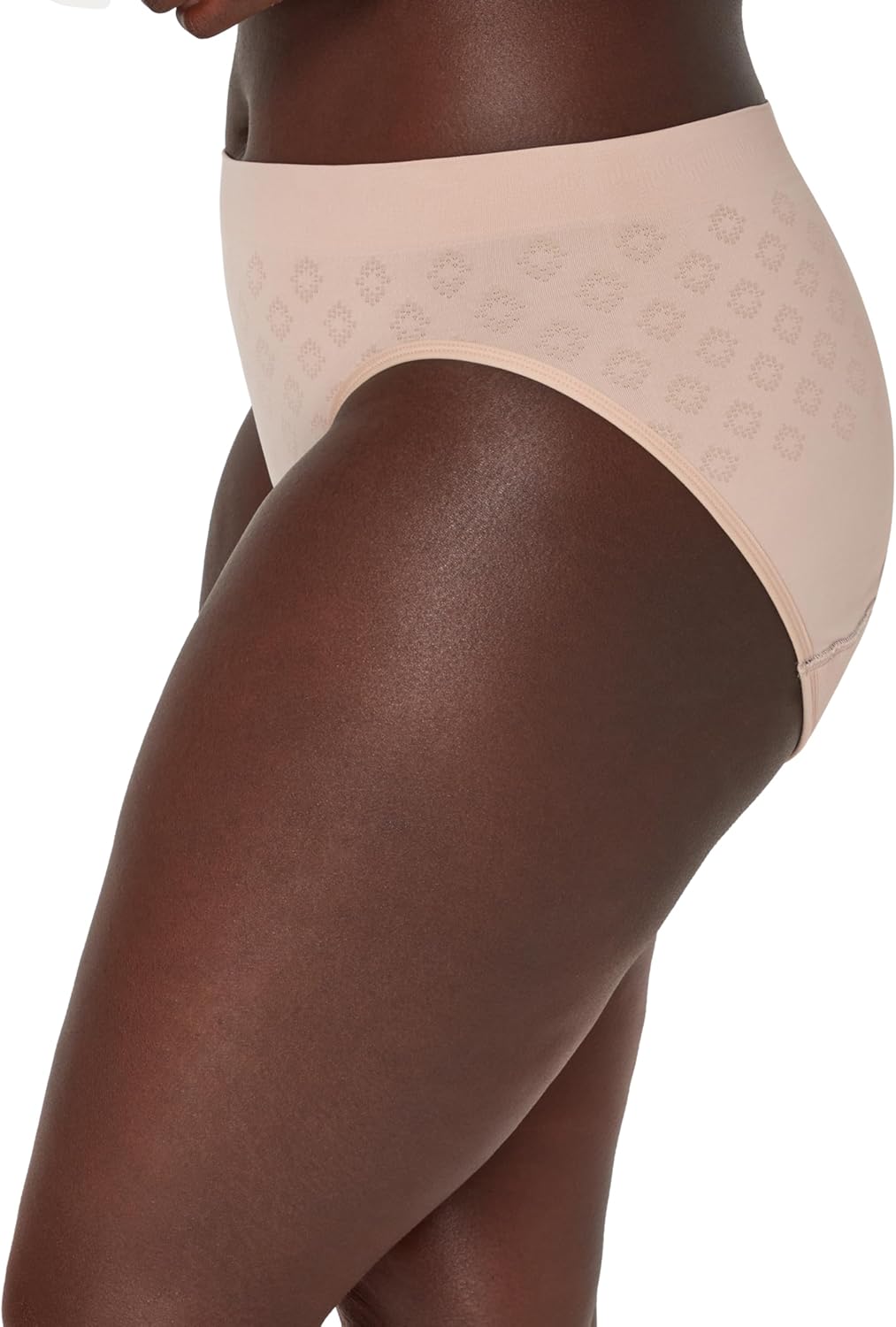 Bali womens Beautifully Confident Seamless Period Underwear Hi-cut, Light Leaks Protection - Image 2