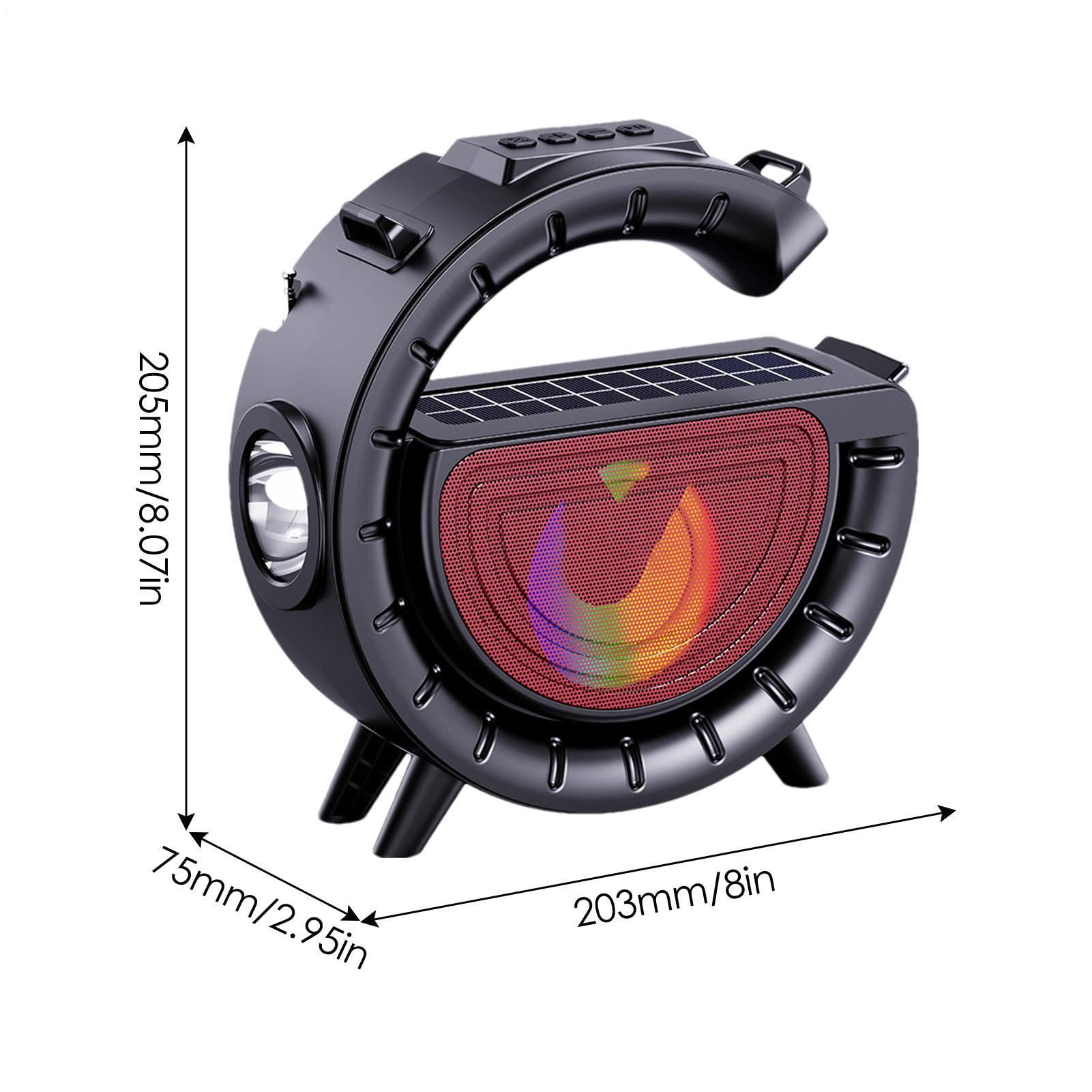Enceinte portable avec couplage stéréo et basses puissantes