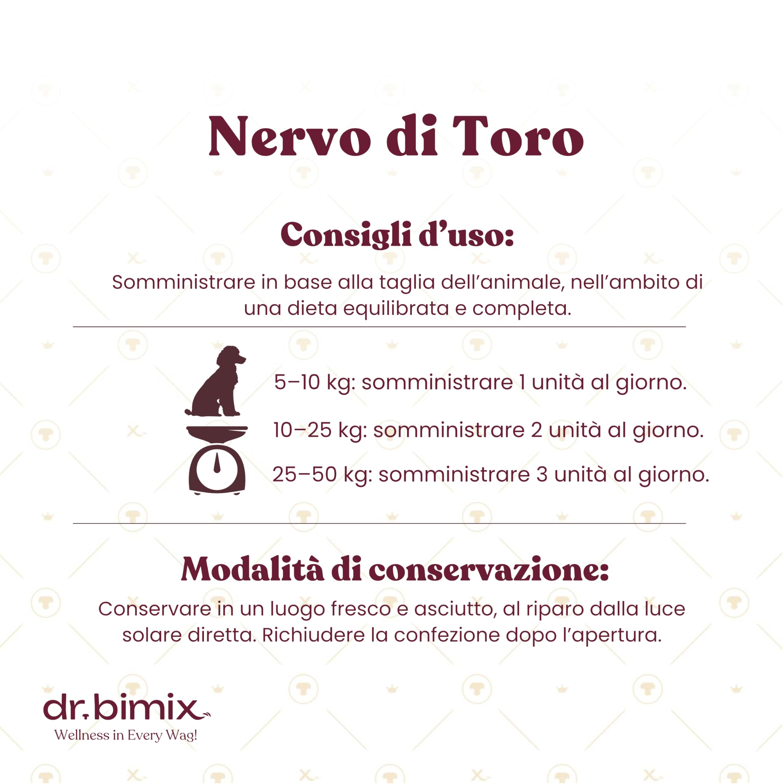 Bastoncini per Cani di Nervi di Toro | Snack Naturale Disidratato | Salute Dentale e Benessere | Alta Durezza | Senza Additivi - 450g (20 pezzi)