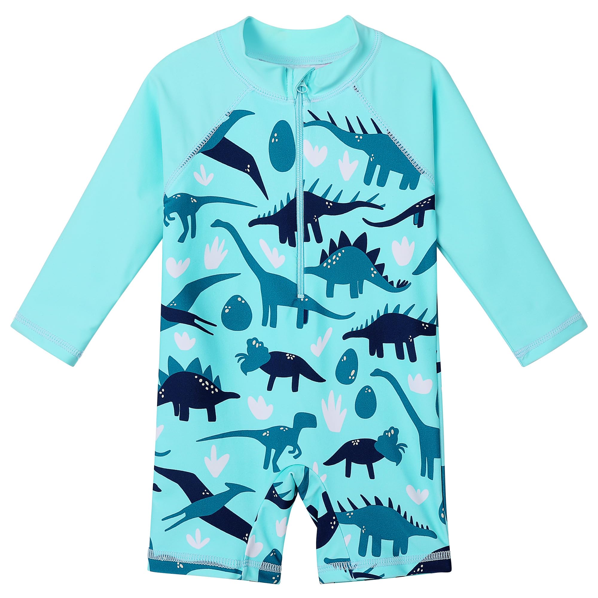 HUAANIUE Toddler Boy Swimsuit Rashguard One-Piece Swimwear 0-6 Years