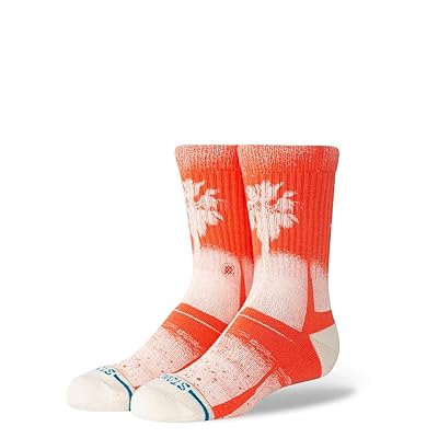 Stance Kids Paradise Crew (Big Kid) Crew Cut Socks Shoes Coral