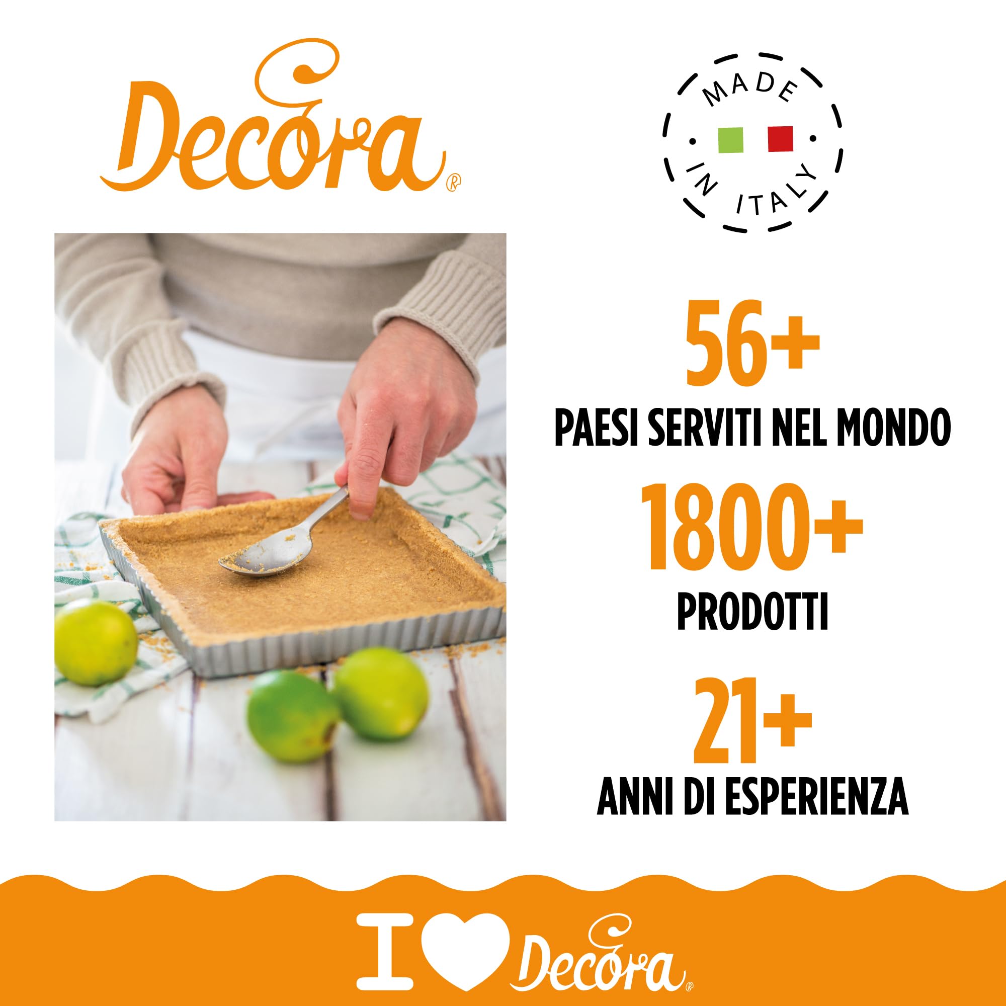 Forma Per Crostate Decora Rettangolare - Acciaio Inox Microforato 10x29x2cm - Foto 6