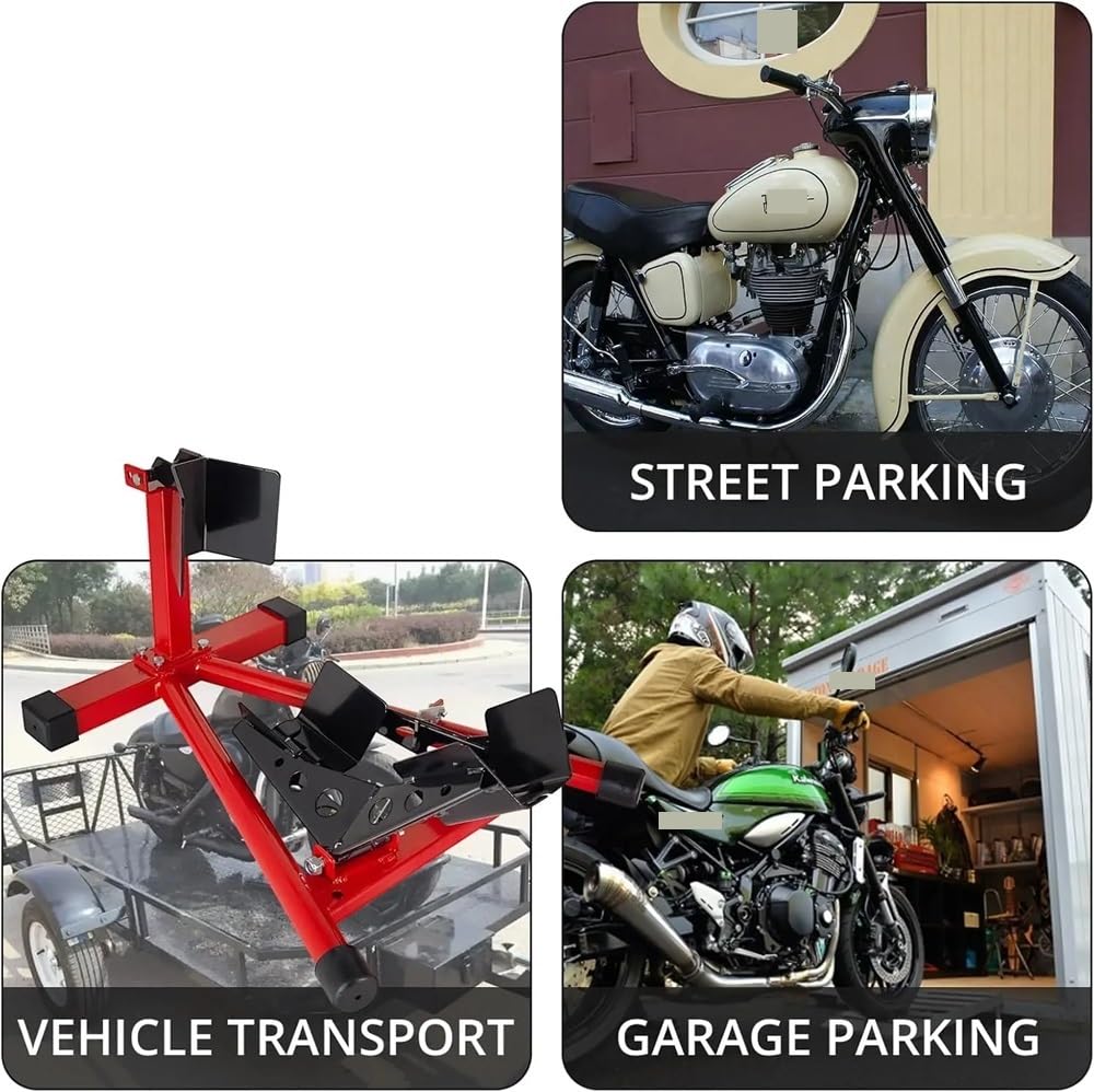 Supporto parcheggio​ Cavalletto per moto, supporto per ruota