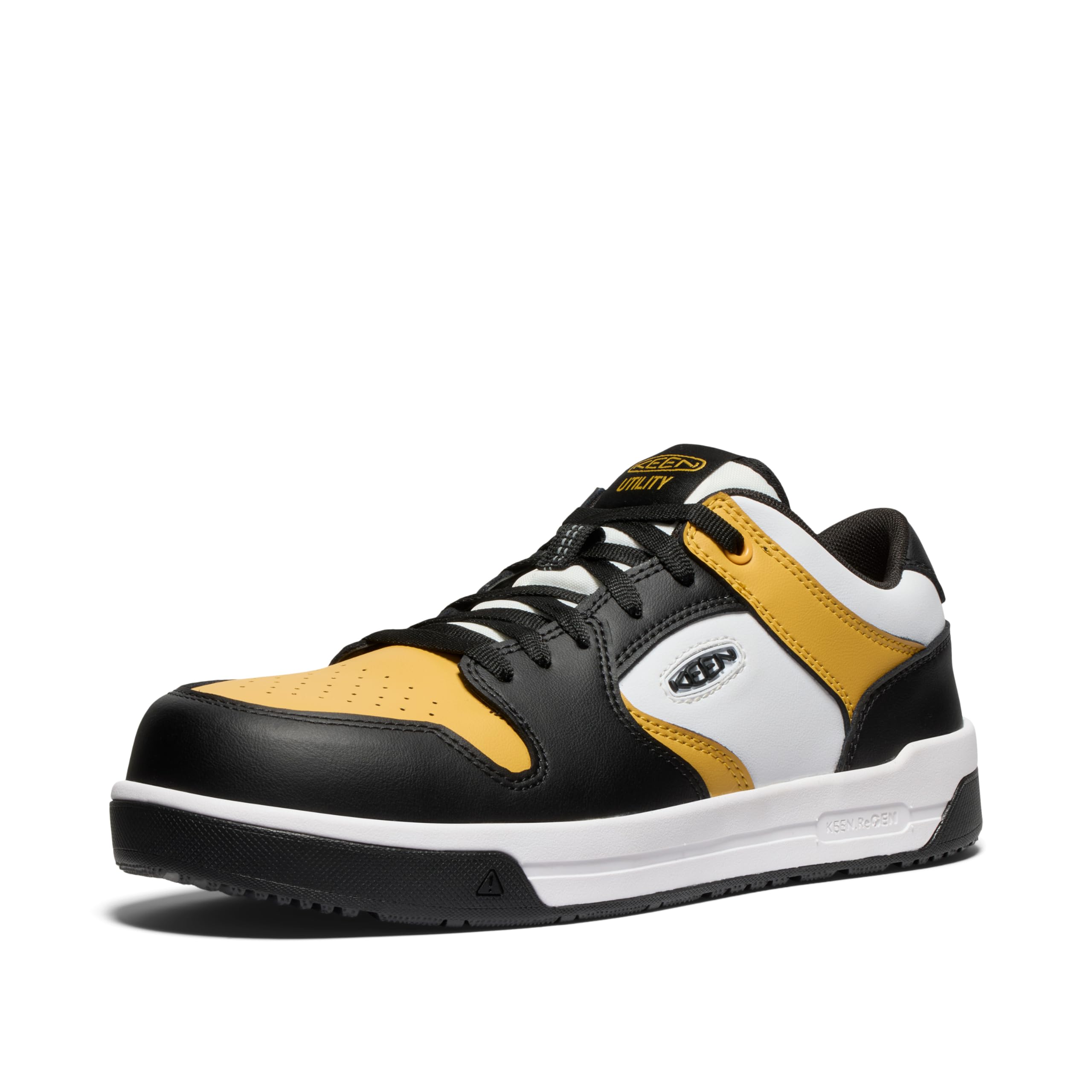 KEEN Utility Men's Overton Low Height Composite Toe Lightweight Durable Work Sneakers