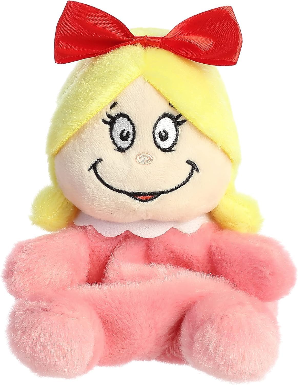 Aurora Palm Pals Christmas Stuffed Plush 3 Piece Bundle, Max, Grinch and Cindy Lou