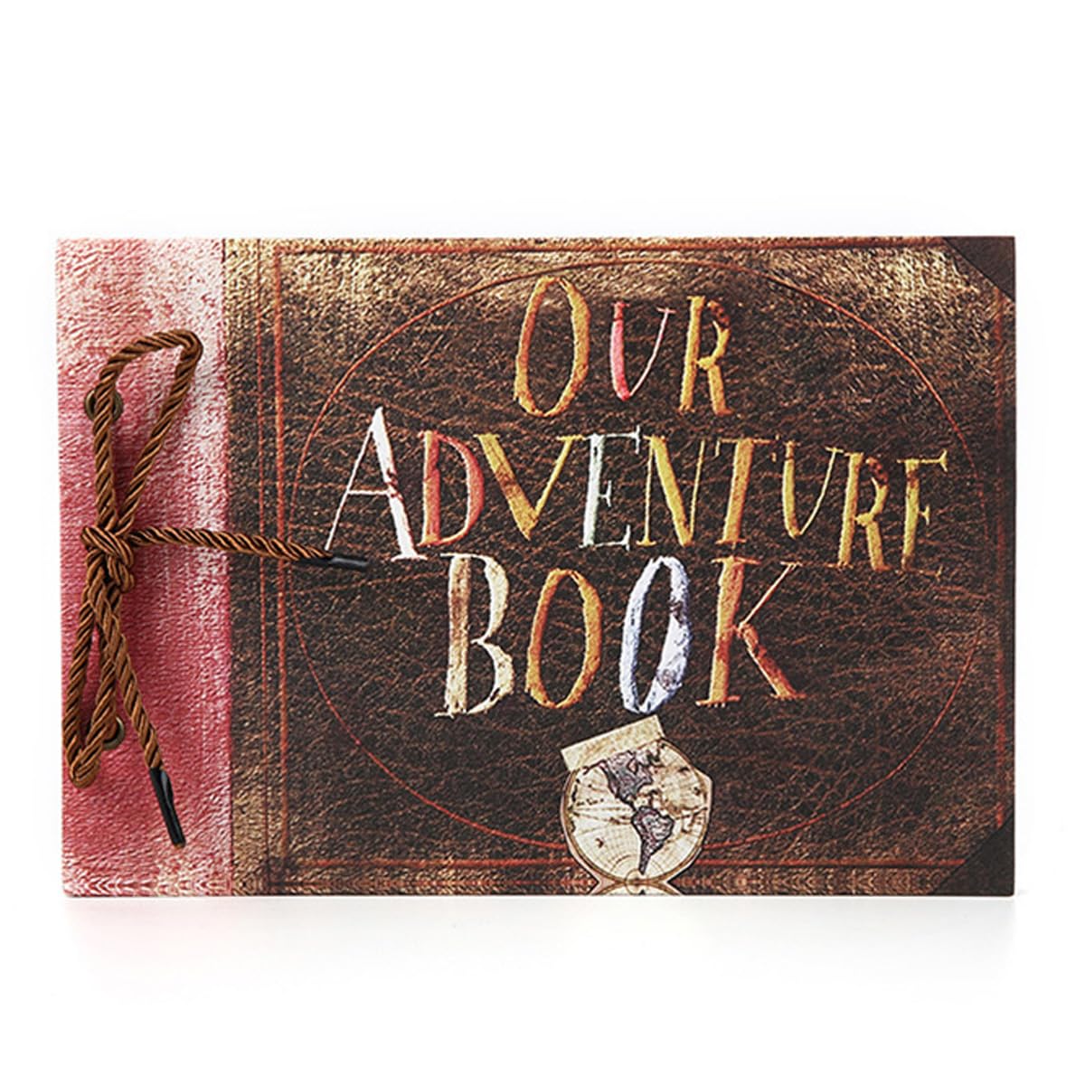 Muiltvoe Our Adventure Book Up Movie DIY Photo Albums Retro Photo Album Scrapbook for Anniversary Wedding Travelling