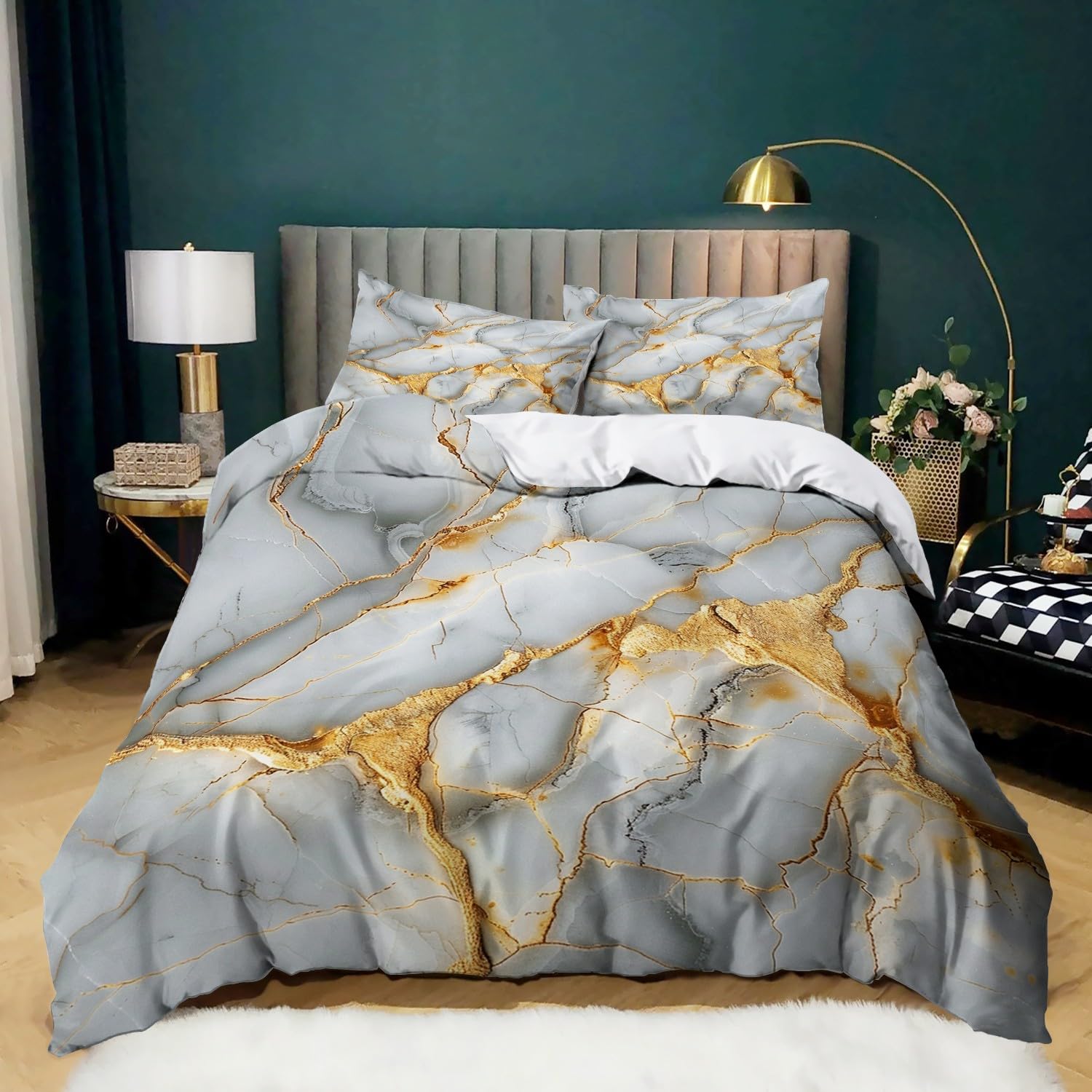Housse de couette 220x240 cm zippée pour en finir avec les couettes qui glissent