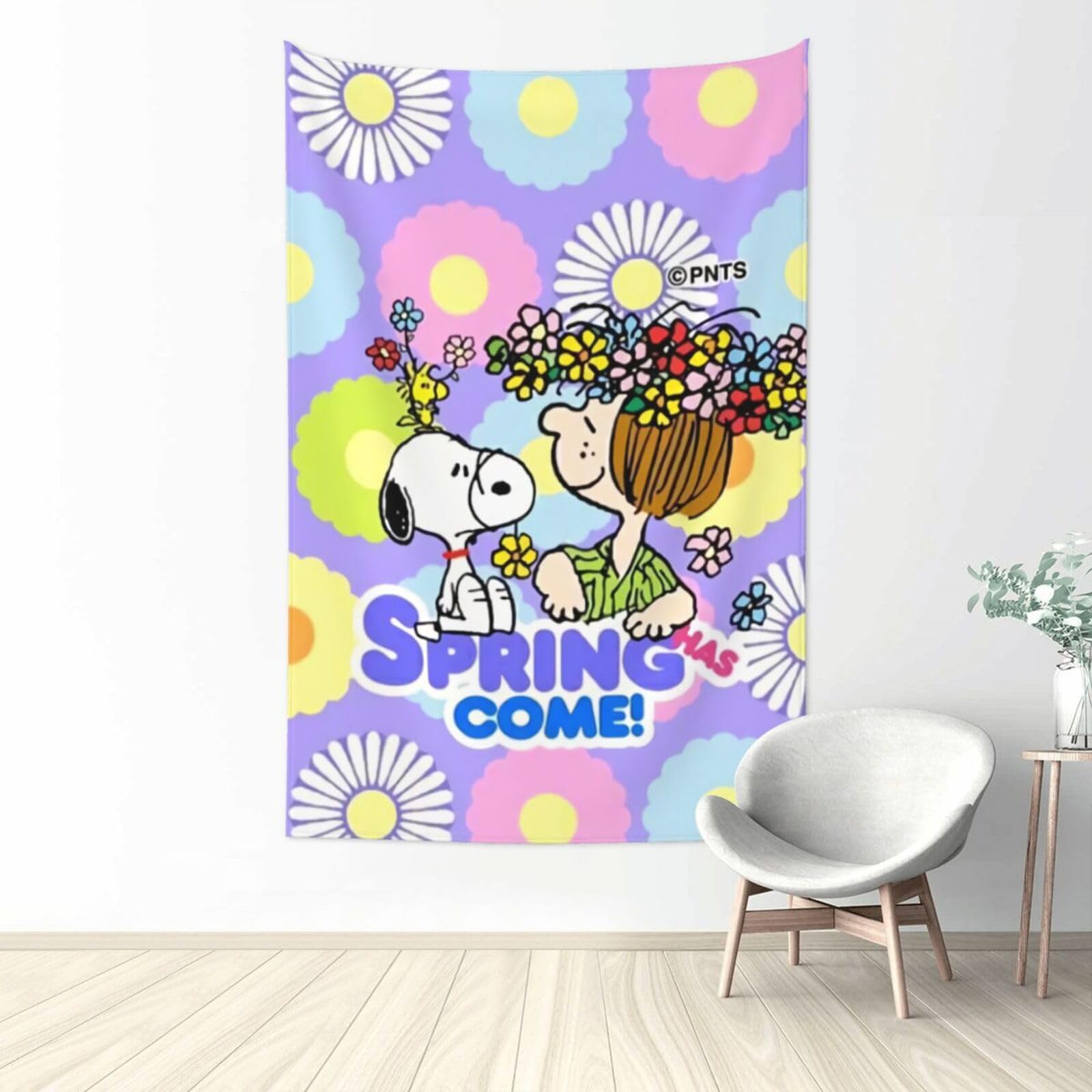 Amazon.co.jp: タペストリー スヌーピー Snoopy ポスター 背景布 布
