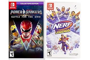 Nerf Legends Battle: Switch Power Ranger Bundle Power Up with Nerf Legends Battle and Equipment