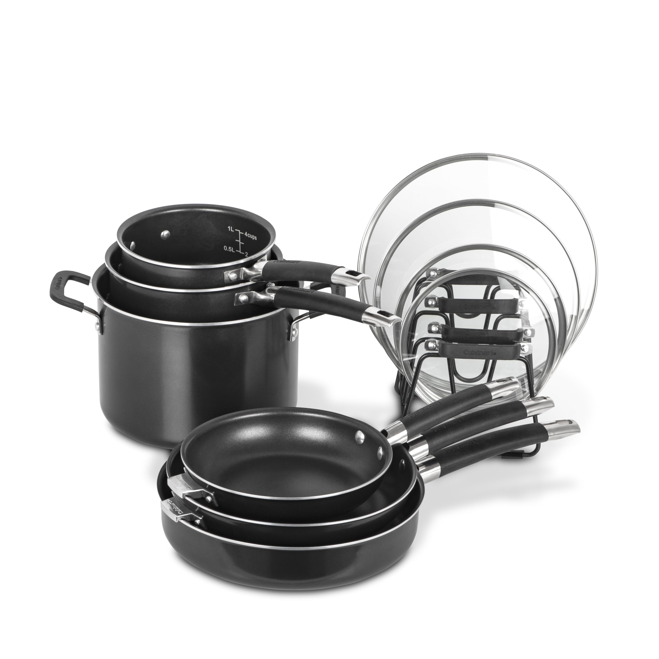 CUISINARTNon - Stick Nesting Cookware Set - 11 Pieces