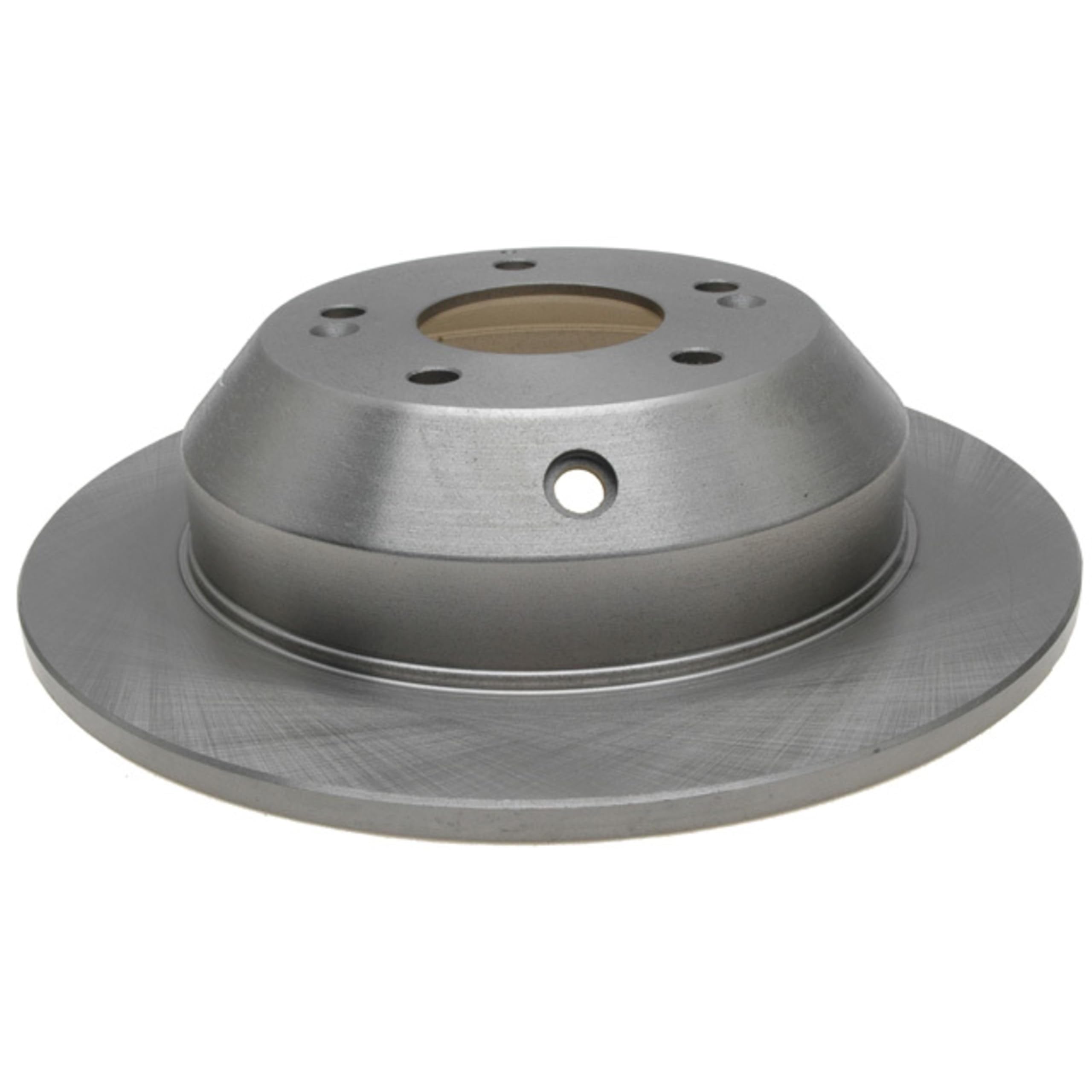 ACDelco Silver Rear Brake Rotor 18A2944A | GM 19307028 Brake Rotors for Select Hyundai Santa Fe, Santa Fe Sport, XL, Kia Sedona, Kia Sorento, and more