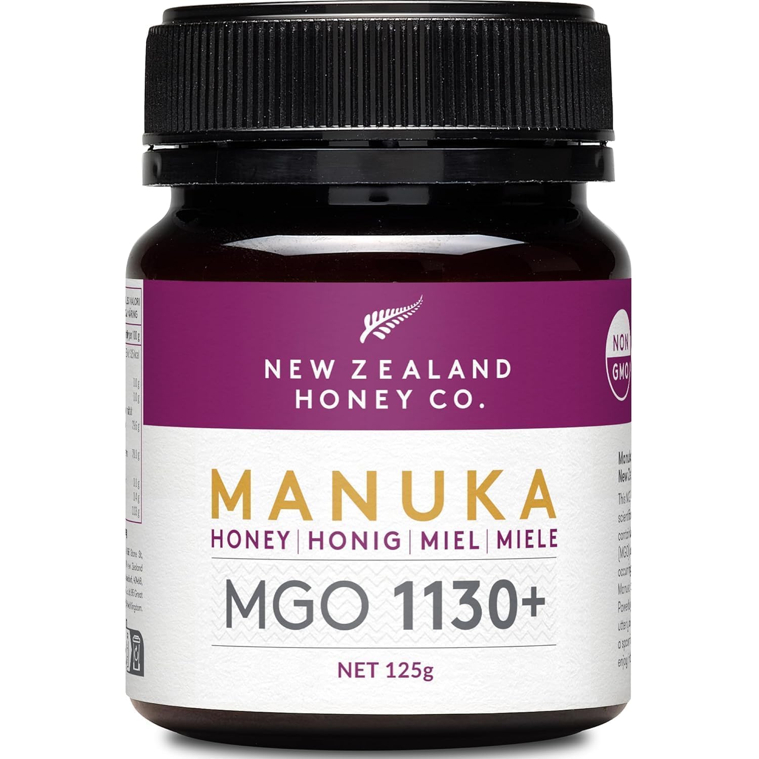 Manuka Honey MGO Grades 125g (MGO 1130+)
