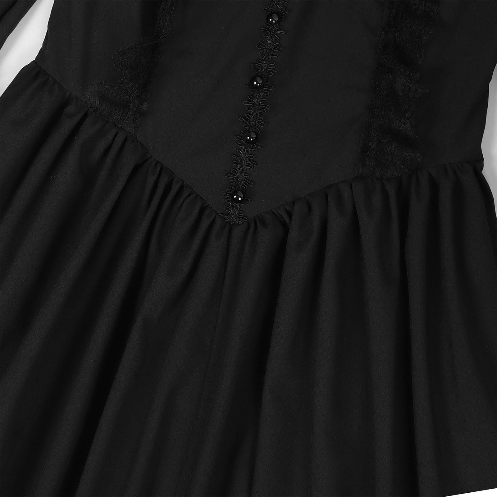 Generisch 2026 - Vestido elegante para cosplay, vestido de corte para mujer y hombre, estilo histórico, vestido medieval