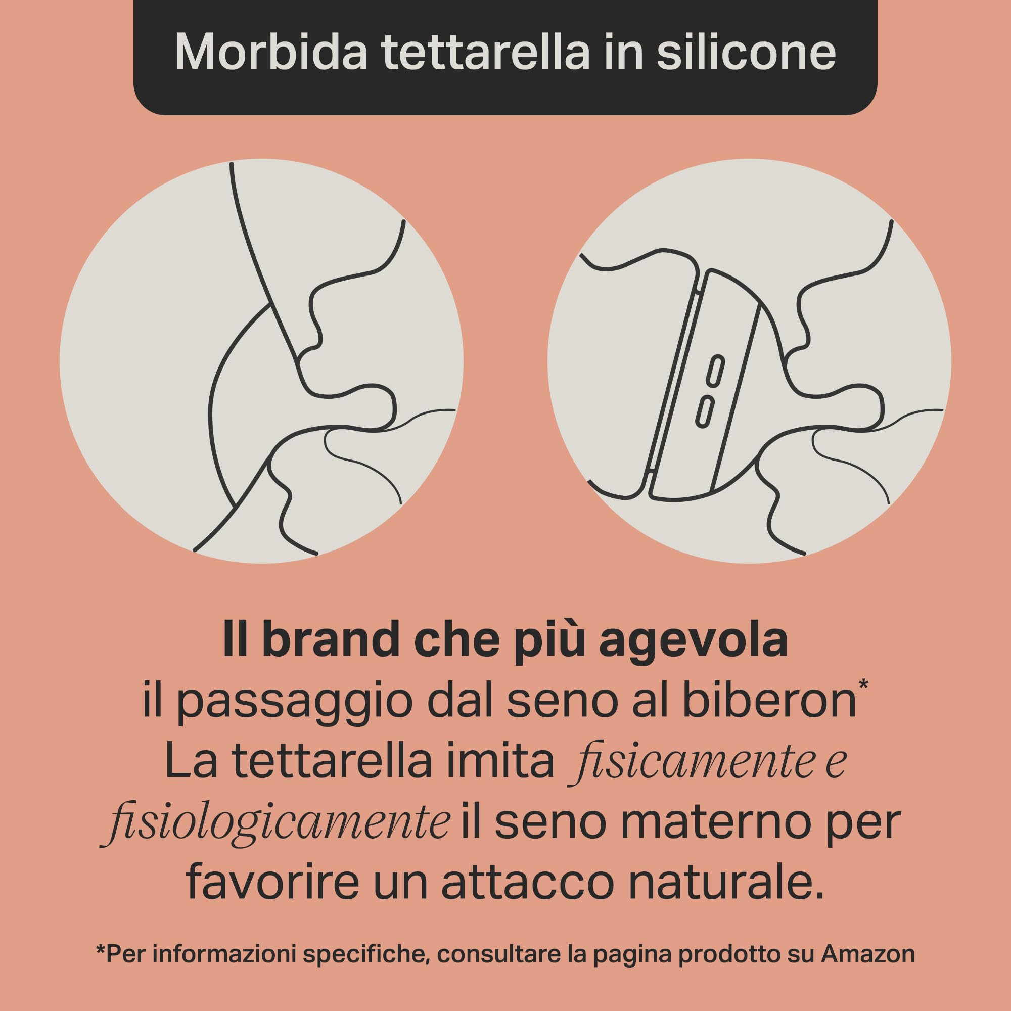 Tommee Tippee Biberon Starter Set Natural Start in vetro per neonati, 150 ml e 250 ml, biberon anti-colica con tettarella a flusso lento e Super Lento, autosterilizzante