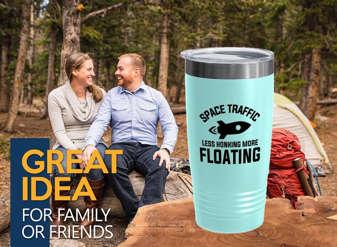 Rocket Science Teal Edition Viking Tumbler 20oz - Space traffic - Spacecraft Aeronautics Aviation Aircraft Engineering Aerodynamics Technician space lover outer space