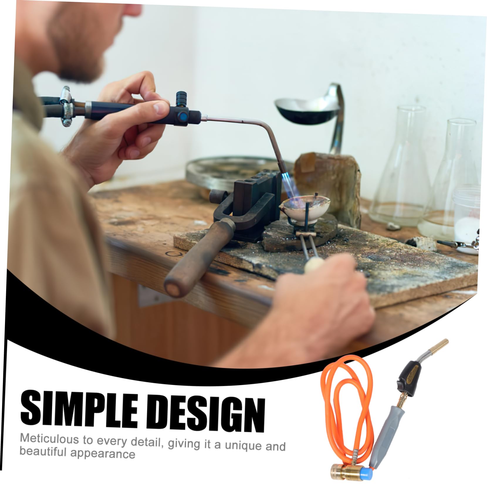 NAMOARLY Propane Torch Soldering Torch Burner Torch Propane Welding Torch Propane Torch for Roofing