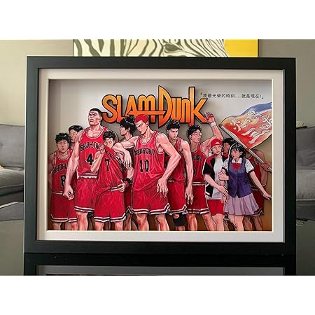 目玉商品 Slam Dunk スラムダンク 3d 赤木晴子 手作り立体装飾画 絵画 L 数量限定 特売 Www Eatforhealth Gr