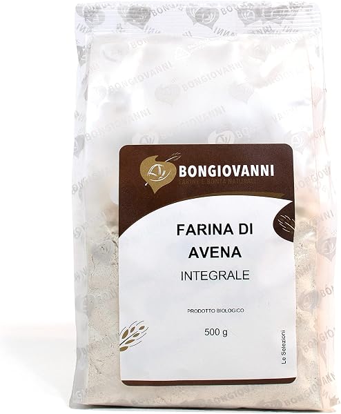 BONGIOVANNI FARINE E BONTA' NATURALI Farina di fiocco di Avena Integrale 500g - 1