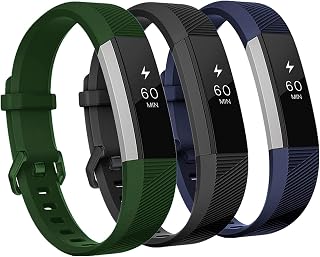 GEAK Fitbit Charge 2 Bands, Replacement Accessory Band For Fitbit Charge 2, Classic Wristband with Secure Silicone Fasteners Metal Clasps for Fitbit Charge 2