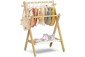 Baby Clothing Rack for Baby Shower Pets Dolls, Baby Clothes Rack with...