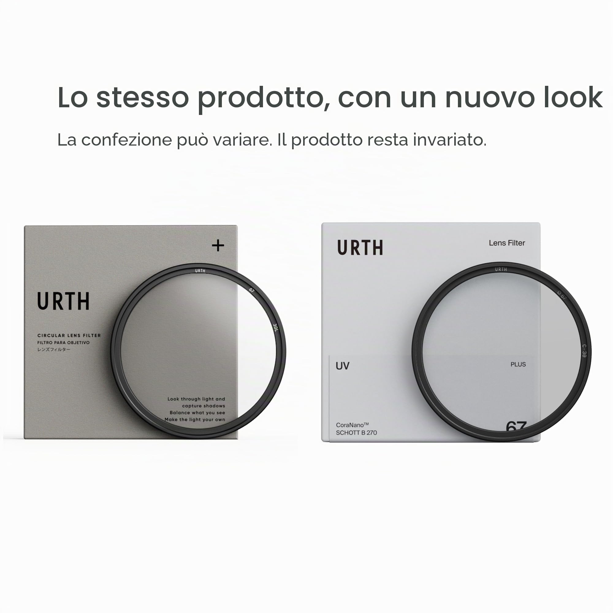 Urth 77 mm Filtro UV per Obiettivo Fotocamera (Plus) - Nano Rivestimento 30 Strati, Filtro per Fotocamera in Vetro Ottico HD, Protezione Lente Reflex