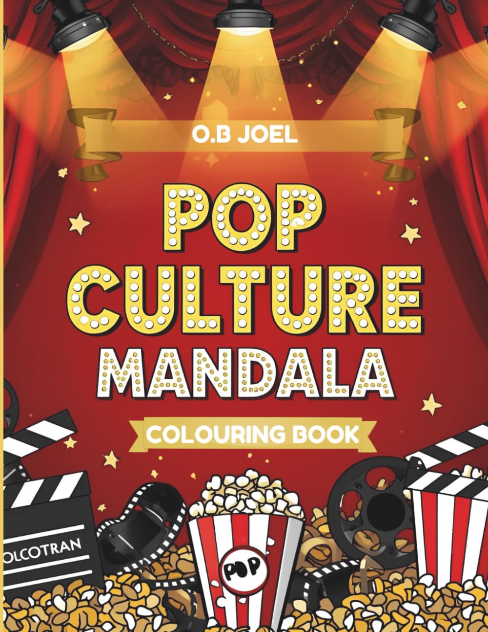 Pop Culture Mandala Colouring Book