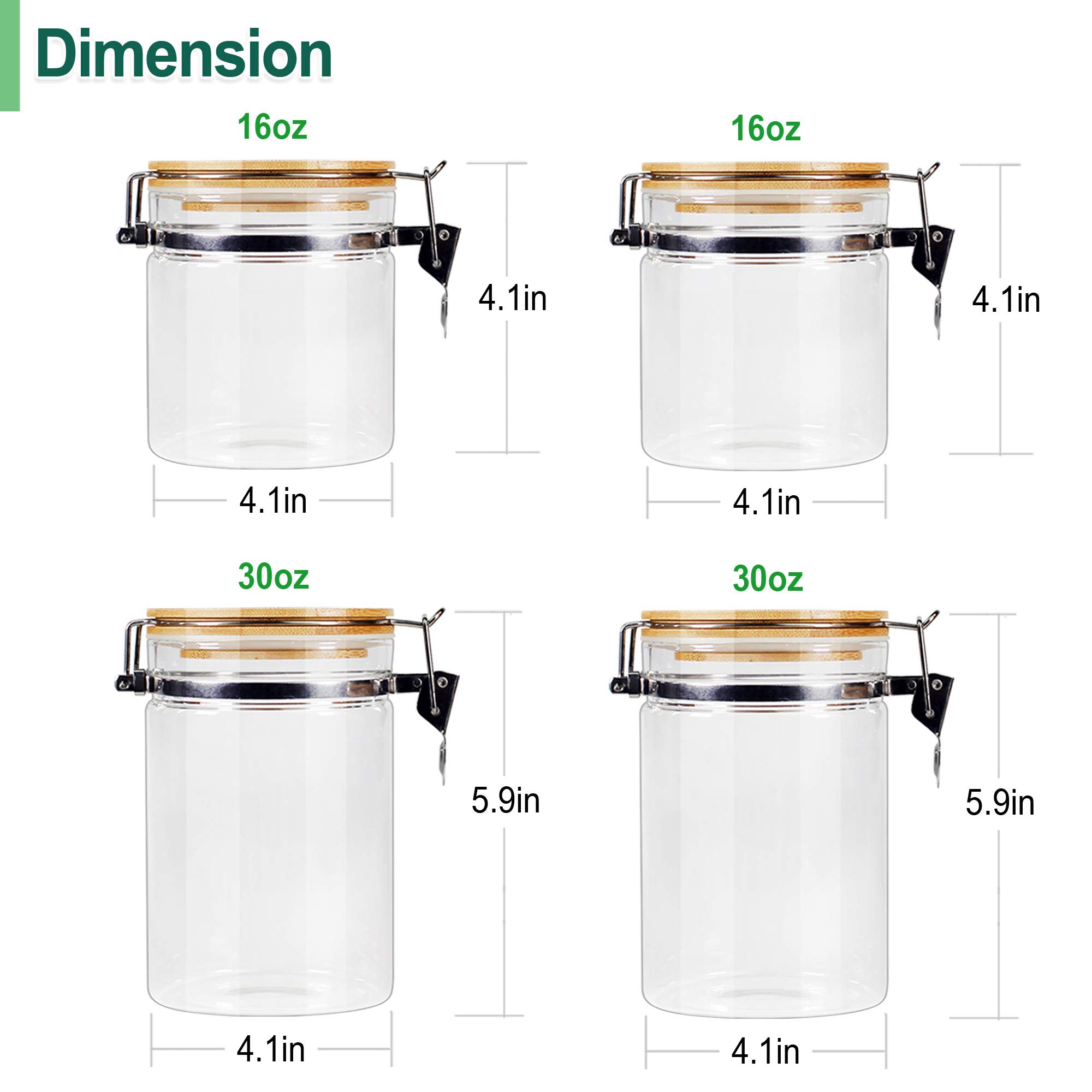 ガラス製ストレージジャー 黒い蓋付き ティム ガラスジャー ブラック | AXCIS ONLINE