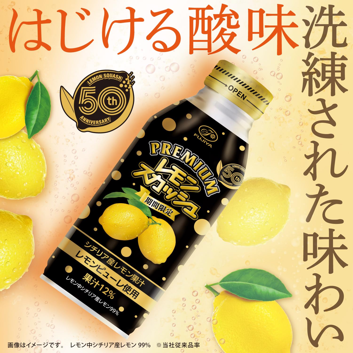 Amazon.co.jp: 不二家 プレミアムレモンスカッシュ 380ml×24本入