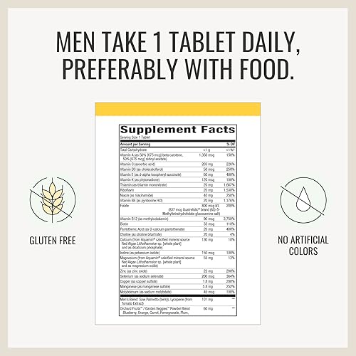 Miniatura 2 de Nature's Way Alive! Once Daily 50+ Multivitamínico: Ultra potencia para mujeres y hombres, mezclas a base de alimentos, 60 tabletas cada una