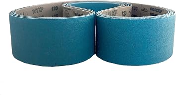 Starcke 1-1/2 x 60 Zirconia Cloth Sanding Belts 60 Grit 8 Pack
