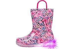 Waterproof Rain Boots for Adventure-Loving Little Girls